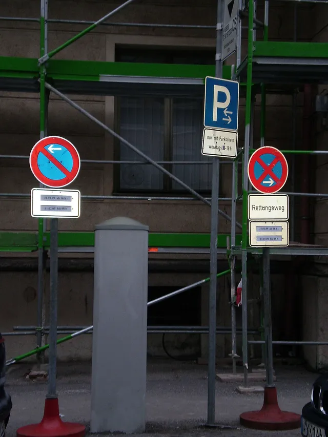 Parkplatzsituation in Augsburg