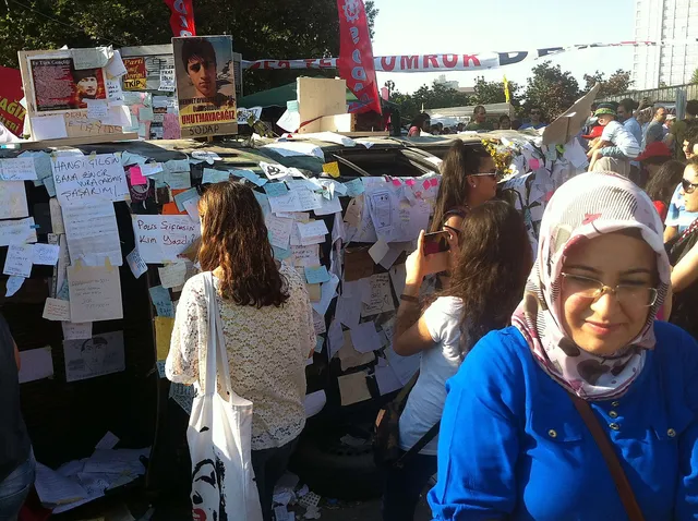 `Hier wird Geschichte geschrieben - Bild: Marie`