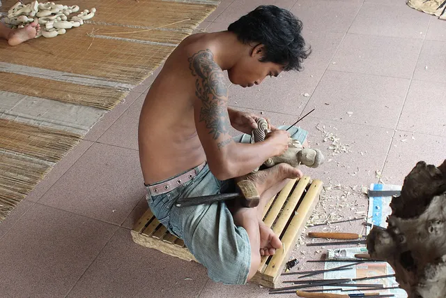 Handwerk und Kunst auf Bali