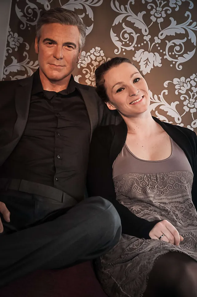 `Mit George Clooney`