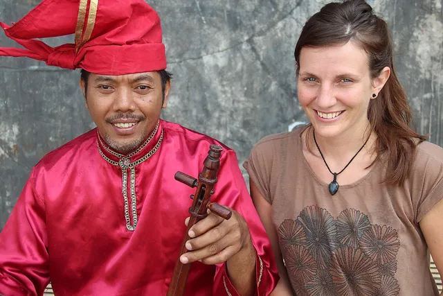 `Petra in lernte in Sulawesi Land und Leute kennen`