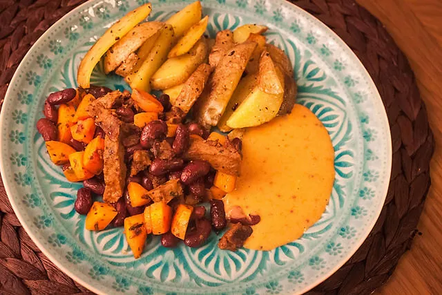 `Proteinreiche Kost ganz ohne Tierisches`