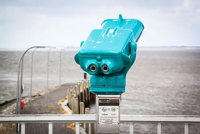 Das Eidersperrwerk bei Tönning