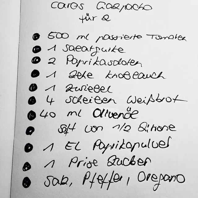 `Caros Rezept ziert jetzt mein Rezeptbuch`