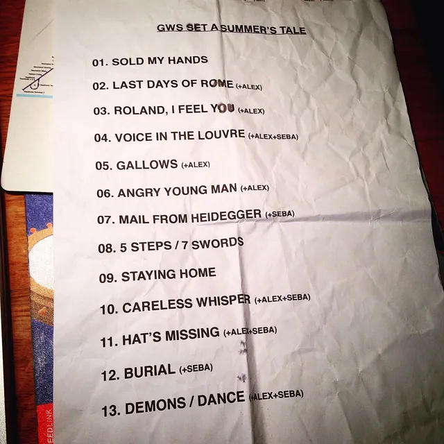 `Get Well Soon - The Setlist`