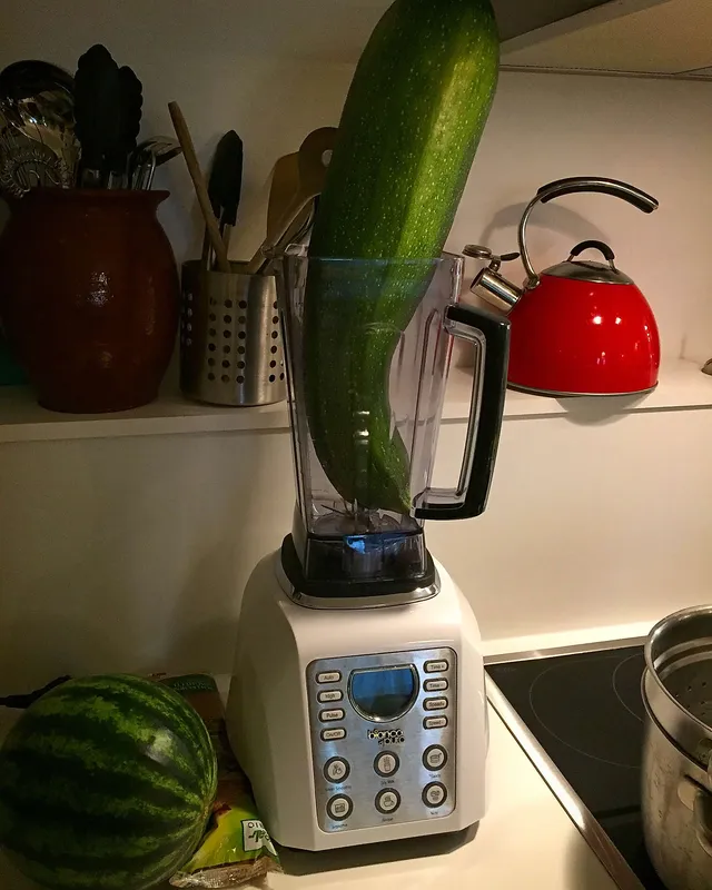 `Ganz schön groß diese Zucchini`