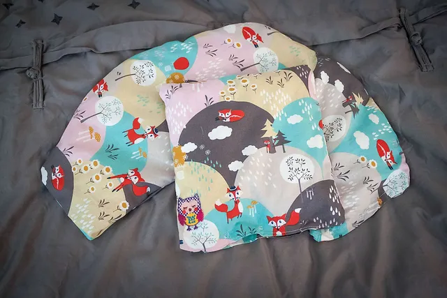 `Meine neuen Körnerkissen`