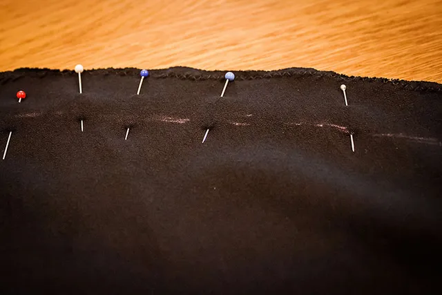 `Stecknadeln und Schneiderkreide`