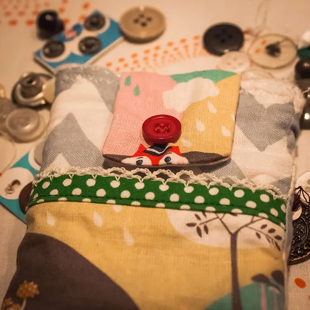 DIY Handytasche mit Zugmechanismus