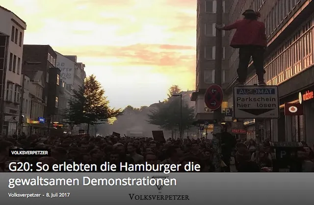 Matze bloggt über den G20 Gipfel