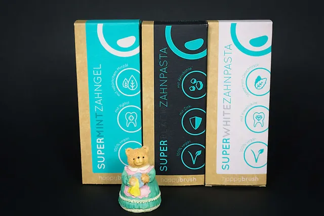 Vegane Zahnpasta von Happybrush