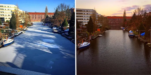 Ein Fleet im Verlauf der Jahreszeiten