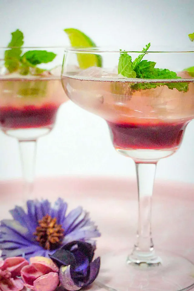 `Sloe Dancer - Vorglüh-Cocktail`