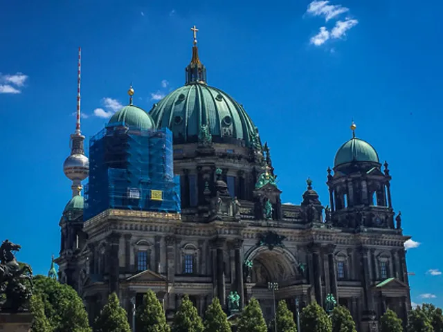Berlin an einem Dienstag Anfang Juli