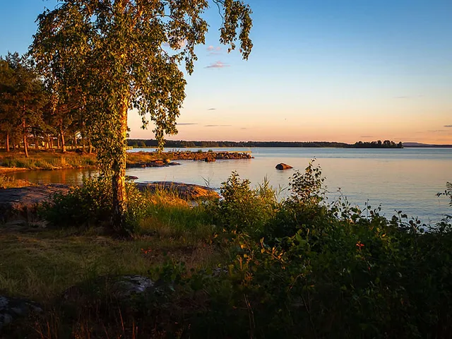 Der Vänern am Abend
