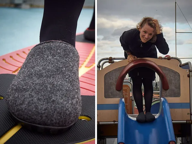 Hüttenschuhe von Gumbies