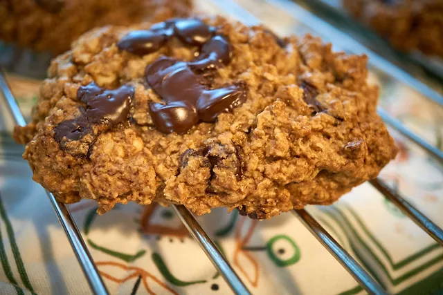 Vegane Schoko-Walnuss-Cookies