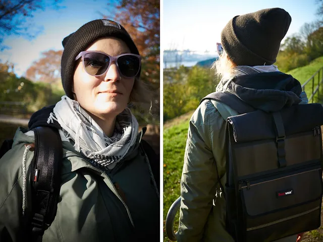 Eddie mein Rolltop-Rucksack