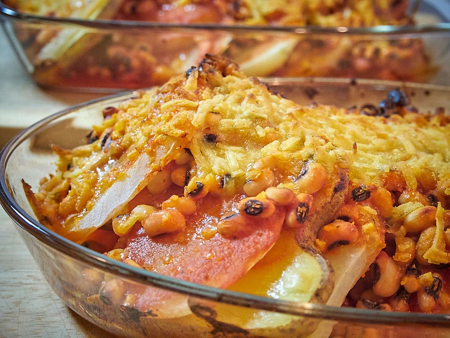 Überbackener Kohlrabi