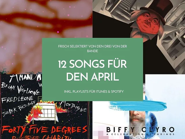 12 Songs für den April