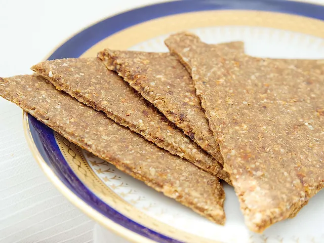 Rohe vegane Cracker