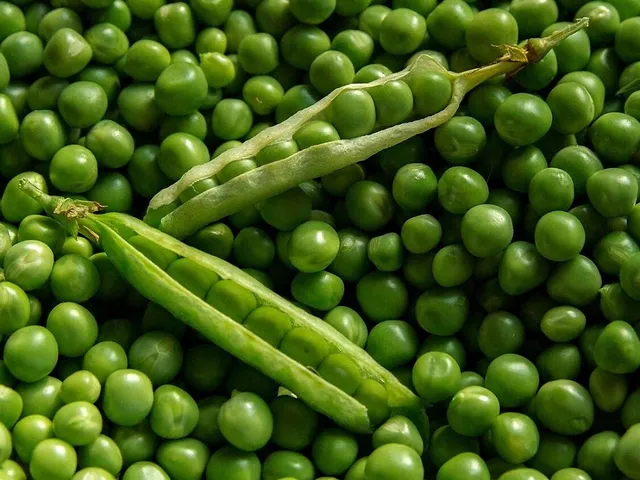 Erbsen machen glücklich