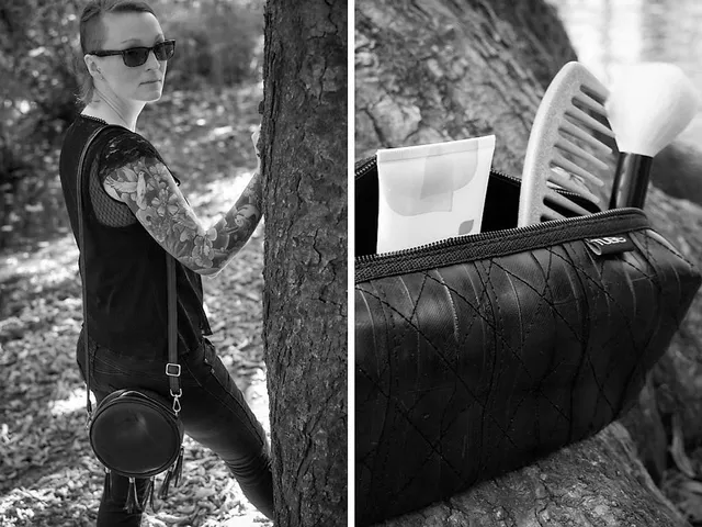 Faire Upcycling-Taschen aus Fahrradschläuchen