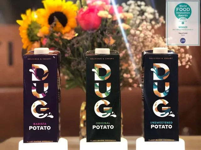In Schweden gib es eine neue Milch-Alternative aus Kartoffeln. Bild/Picture: DUG®
