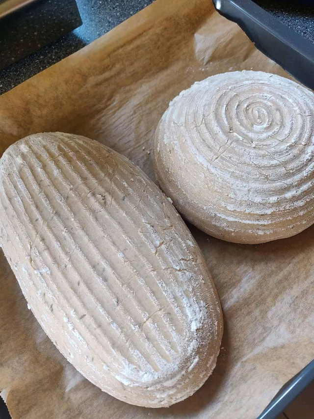 Das Brot ist fertig zum Backen.