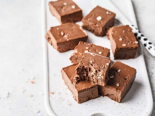 Vegane Erdnussbutterschnitten