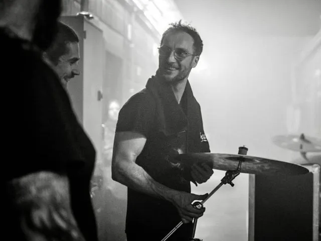 Paul Seidel backstage. Foto: Paul Seidel privat