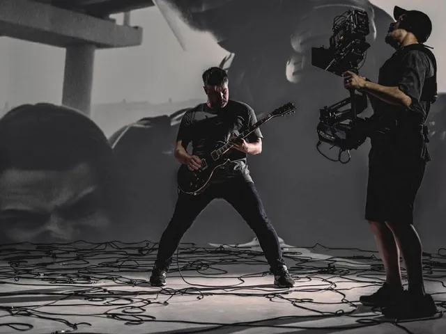 Besra beim Videodreh zu "Transitions". Bild/Picture © Besra