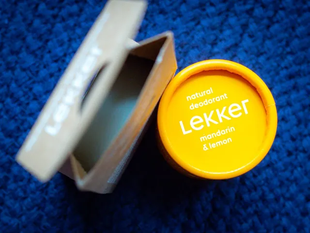 lekker Deodorant "Mandarine & Zitrone" und Gesichtsreiniger