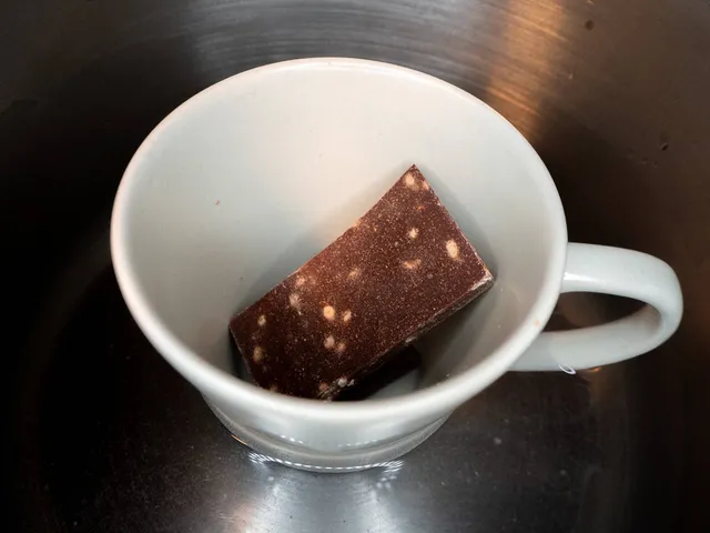 Schokolade im Wasserbad