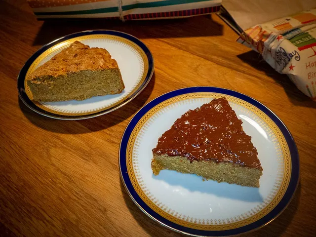 Veganer Möhrenkuchen für Menschen und Hunde