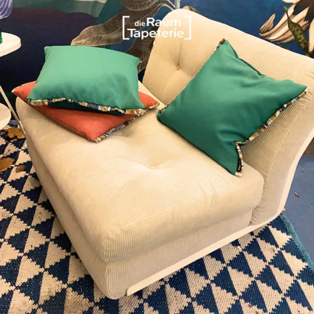 PETA-zertifizierte Kissen von der Raumtapeterie