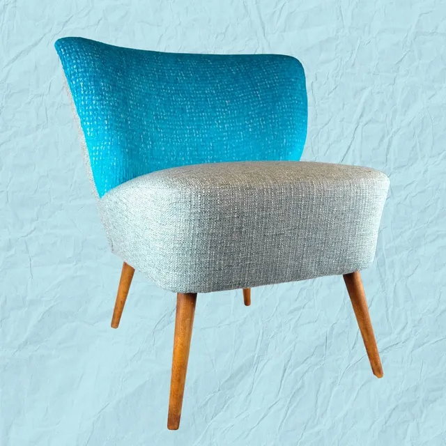 Cocktailsessel von der Raumtapeterie