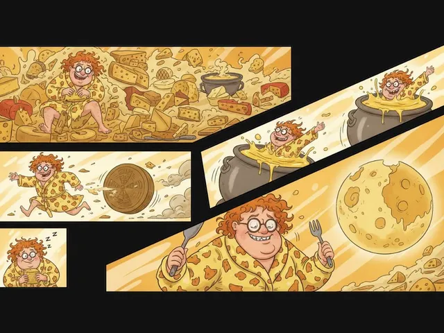 Süchtig nach Käse durch Casomorphine