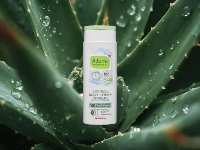 Alterra NATURKOSMETIK Körperlotion Express Bio-Aloe Vera & Hyaluronsäure