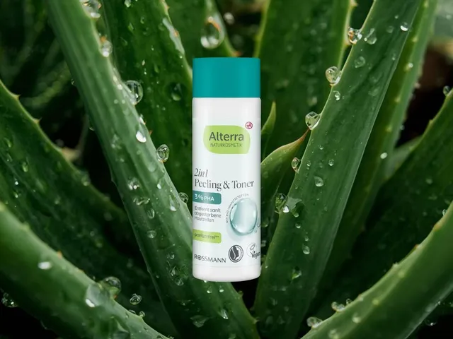 Alterra NATURKOSMETIK 2-in-1 Peeling & Toner mit 3% PHA & Bio-Aloe Vera